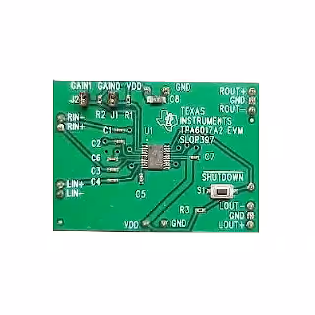 TPA6017A2EVM Texas Instruments  Cartes d'évaluation - Amplificateurs audio
